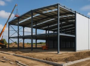building industrial units