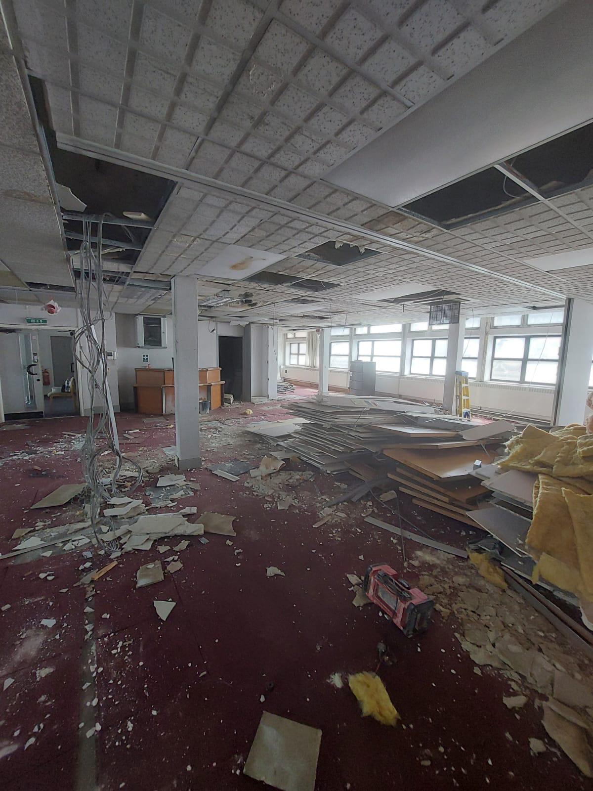 Before — interior condition 1